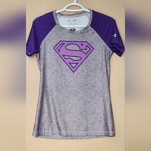 Under armour superhero athletic shirt